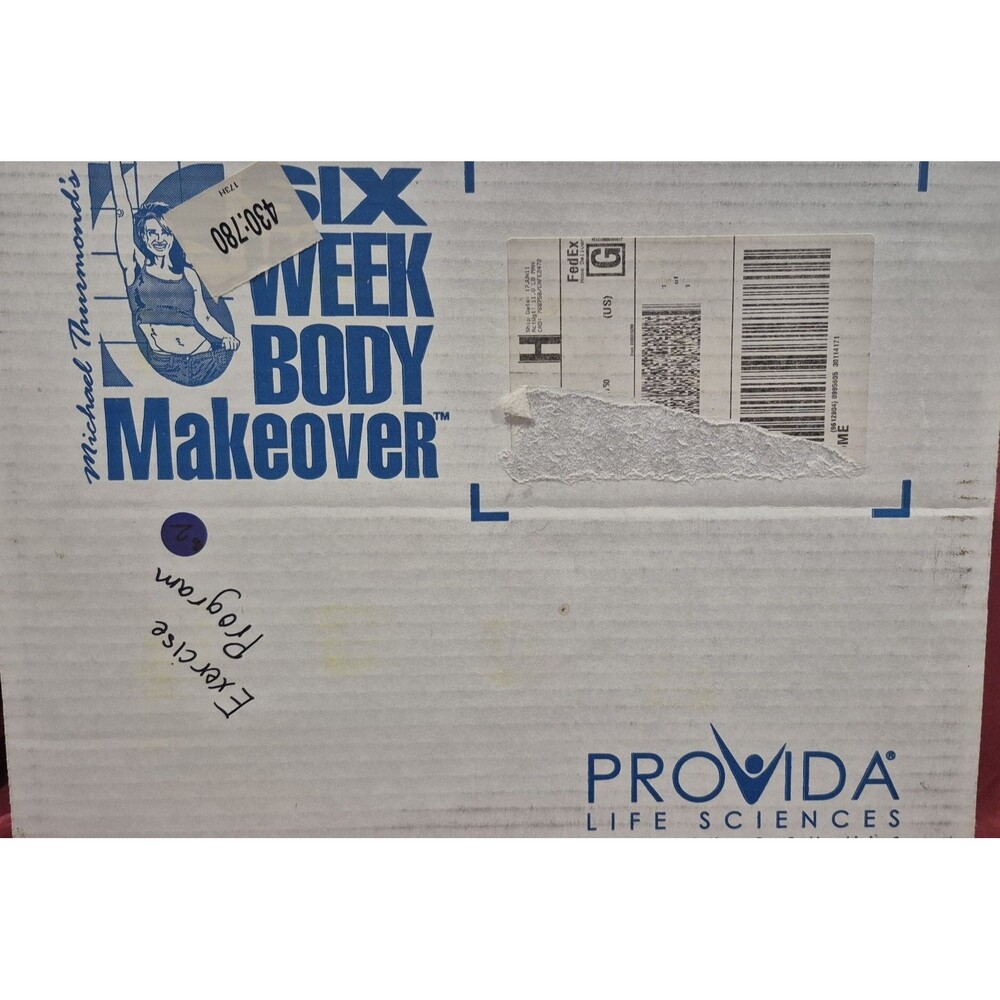 New PROVIDA Six Week Body Makeover Kit Michael Thurmonds Weight Loss DVD Complet